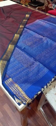 SOFT SILK SAREE WITH BLOUSE